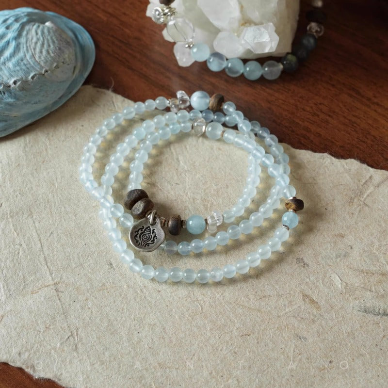 Zhaocai Series Yellow Phantom & Strawberry Quartz Bracelet with Tiger Eye - photo 4