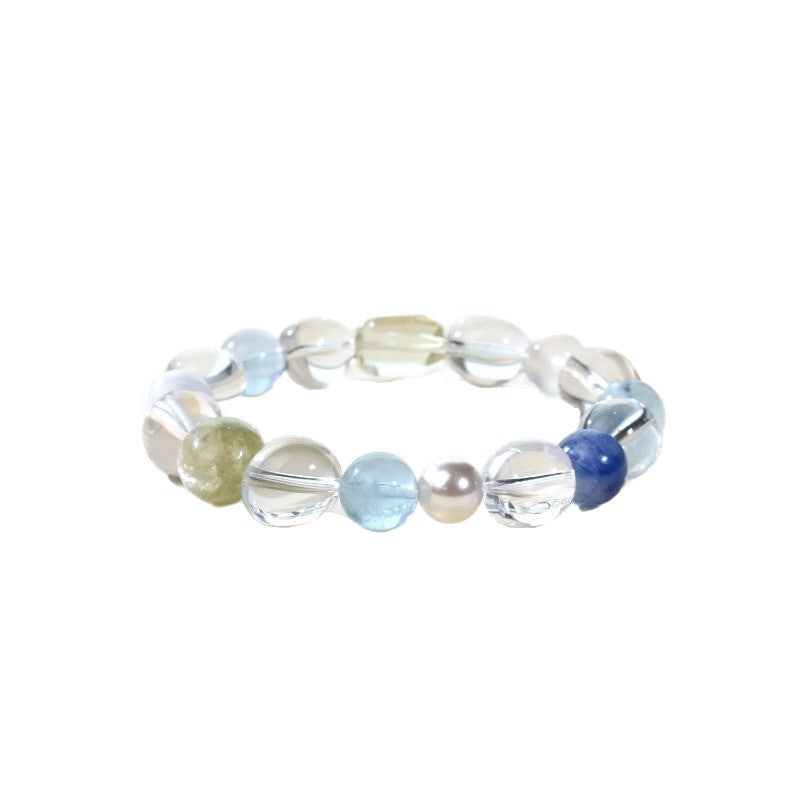 Nine Purple Fire Multi-Gem Bracelet with Amethyst & Super Seven - photo 4
