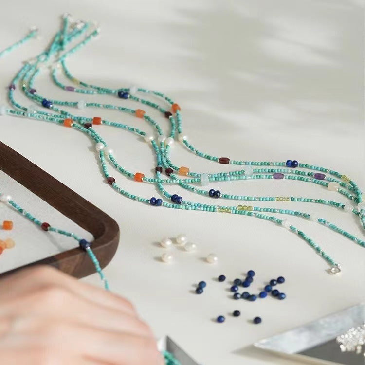Natural Crystal Gemstone Bracelet — Style 21 - photo 3