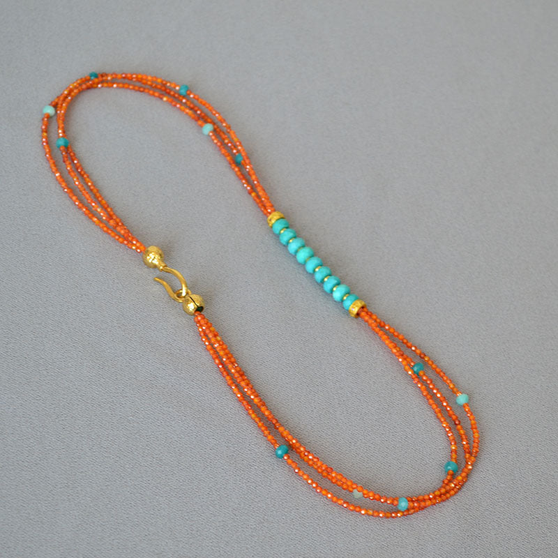 Natural Crystal Gemstone Bracelet — Style 22 - photo 2