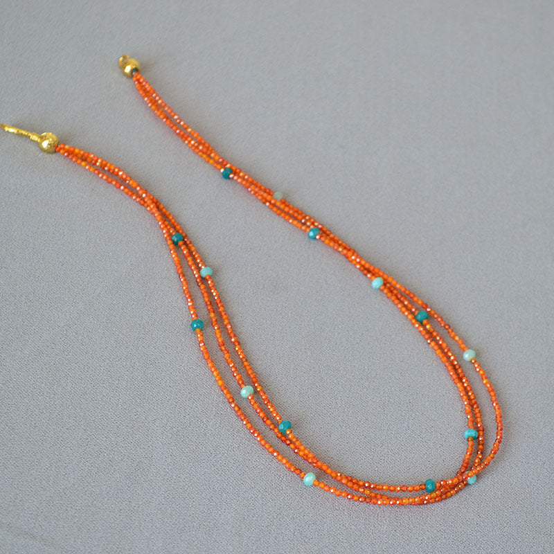 Natural Crystal Gemstone Bracelet — Style 22 - photo 3