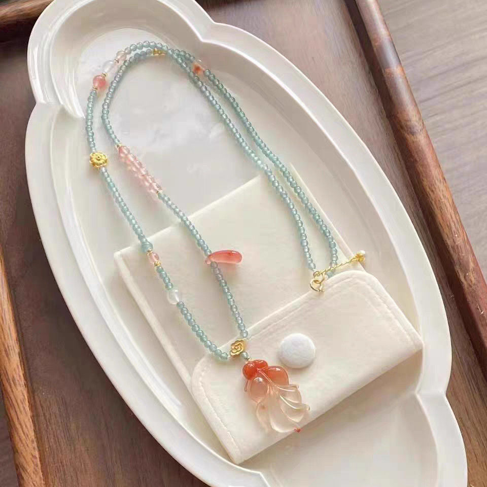 Natural Crystal Gemstone Bracelet — Style 23 - photo 3