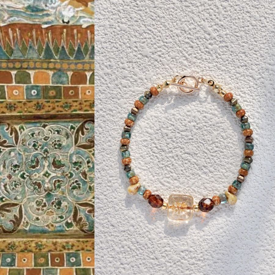Natural Crystal Gemstone Bracelet — Style 24