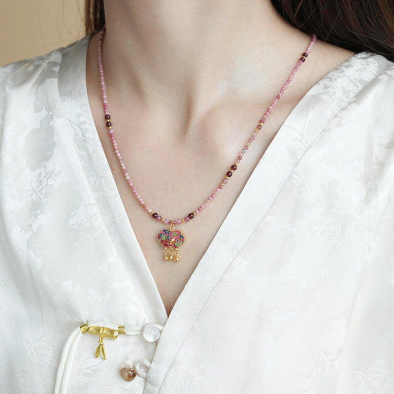 Natural Crystal Gemstone Bracelet — Style 26 - photo 2