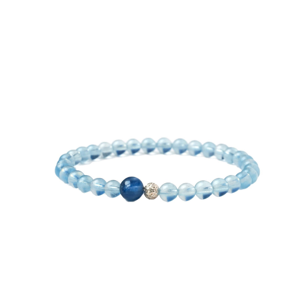 Jinyu Snow Phantom Clear Crystal Bracelet for Couples - photo 3