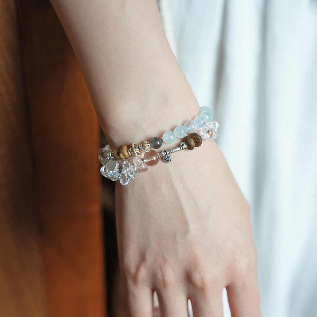 Wealth & Fortune 2.0 Citrine & Gold Rutilated Bracelet with Tiger Eye - photo 2