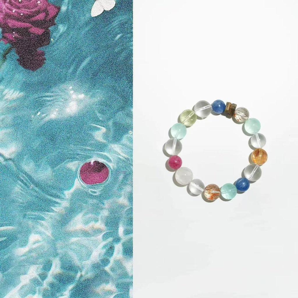 Flat Elastic Beading Cord for Crystal Bracelet Stringing