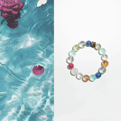 Flat Elastic Beading Cord for Crystal Bracelet Stringing